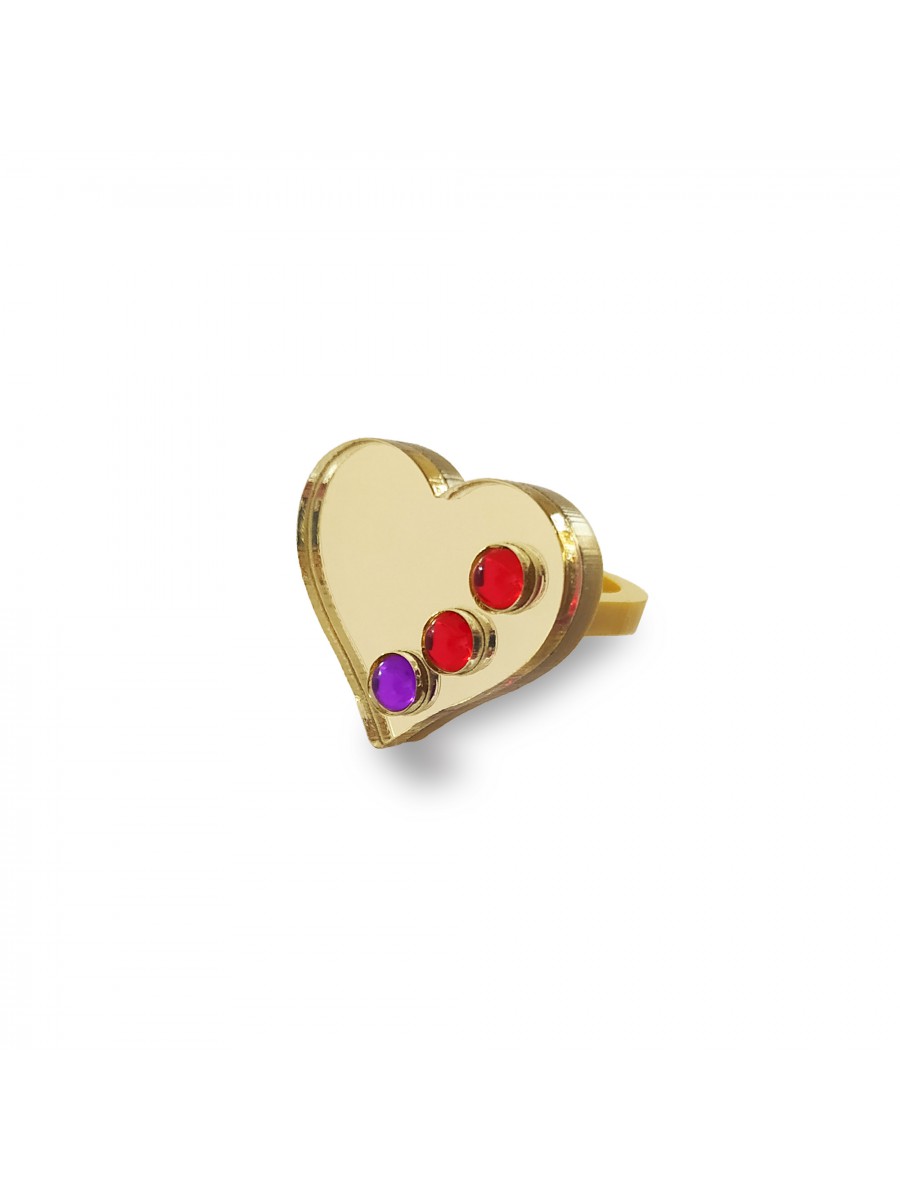 CORAZONADA ORO ANILLO