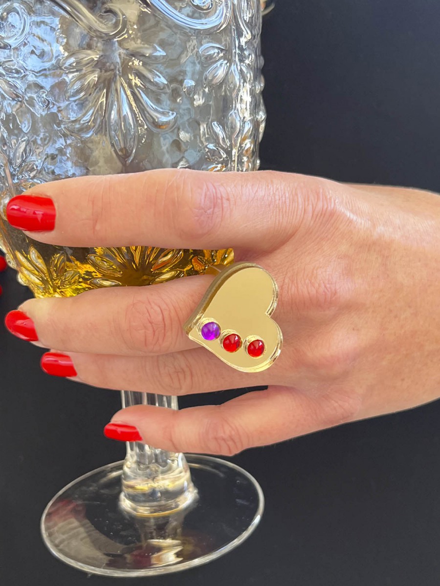 CORAZONADA ORO ANILLO